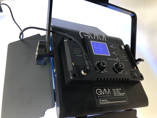 GVM RGB LED light panels